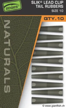 Manchon FOX Edges Naturals Slik Lead Clip Tail Rubber