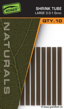 Gaine Thermorétractable FOX Edges Naturals Shrink Tube
