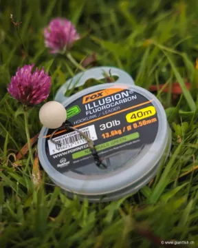 Fluorocarbone FOX Edges Illusion Fluorocarbon Hooklink Leader - 40 m