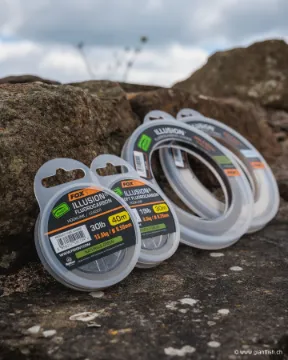 Fluorocarbone FOX Edges Illusion Fluorocarbon Hooklink Leader - 40 m
