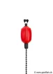 Immagine di Swinger FOX Black Label Dumpy Bobbins - Rosso