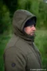 Image de Sweat à Capuche FOX Collection Sherpa Hoody Noir et Orange