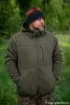 Image de Sweat à Capuche FOX Collection Sherpa Hoody Noir et Orange