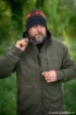 Image de Sweat à Capuche FOX Collection Sherpa Hoody Noir et Orange