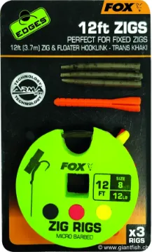 Montage Zig FOX Edges Zig Rigs