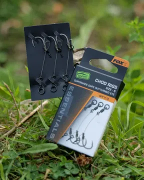 Bas de Ligne FOX Edges Super Wide Gape Chod Rigs