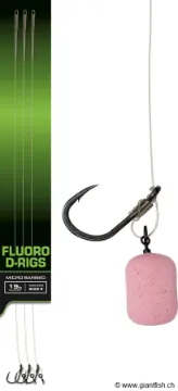 Bas de Ligne FOX Edges Illusion Fluoro D-Rigs