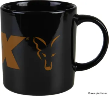 Mug FOX Collection Mug Black and Orange