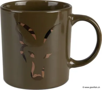 Mug FOX Green and Camo Head Ceramic