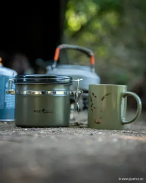 Boîte Hermétique FOX Cookware Coffee/Tea Storage - Kaki