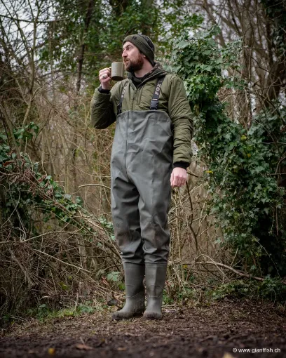 Waders PVC FOX HD Waders - Kaki