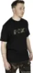 Bild von Kurzarm-T-Shirt Herren FOX Logo - Schwarz und Camo