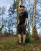 Bild von Kurzarm-T-Shirt Herren FOX Logo - Schwarz und Camo