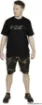 Bild von Kurzarm-T-Shirt Herren FOX Logo - Schwarz und Camo