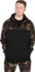 Image de Sweat à Capuche FOX LW Split Zip Hoody Noir et Camo