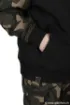 Image de Sweat à Capuche FOX LW Split Zip Hoody Noir et Camo