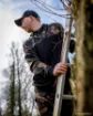 Image de Sweat à Capuche FOX LW Split Zip Hoody Noir et Camo
