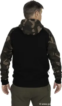 Sweat à Capuche FOX Pullover Premium 310 Hoodie Noir et Camo