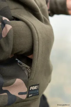 Sweat à Capuche FOX Pullover Premium 310 Hoodie Kaki Camo
