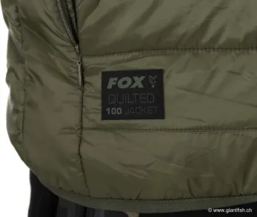 Veste Homme FOX Quilted 100 Jacket - Kaki