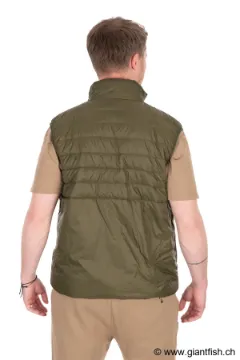 Gilet FOX Olive Quilted 100
