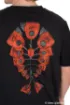 Image de T-Shirt Manches Courtes Homme FOX Orange Indicator T - Noir