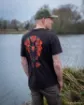 Image de T-Shirt Manches Courtes Homme FOX Orange Indicator T - Noir
