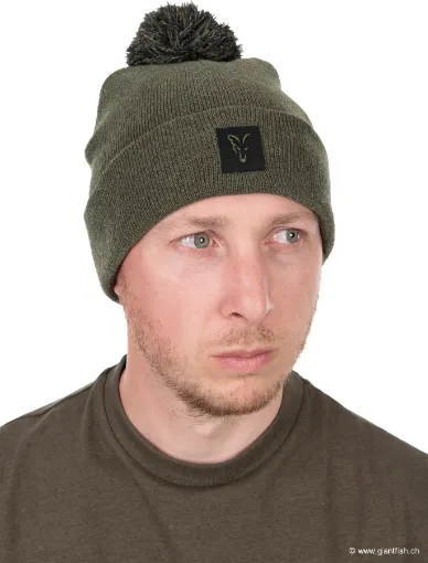 Bonnet FOX Collection Bobble Hat - Vert