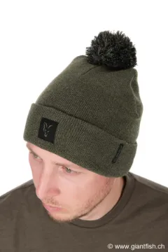 Bonnet FOX Collection Bobble Hat - Vert