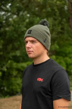 Bonnet FOX Collection Bobble Hat - Vert