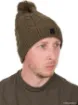 Picture of FOX Knitted Bobble Beanie - Khaki