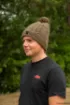 Picture of FOX Knitted Bobble Beanie - Khaki