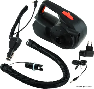 Gonfleur FOX Recharageable Air Pump Deflator 12V - 240V