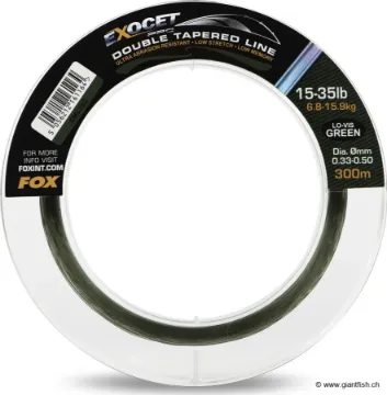 Nylon FOX Exocet Pro Double Tapered Mainline - 300 m