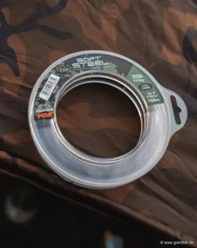 Tête de Ligne FOX Soft Steel Fleck Camo Leader