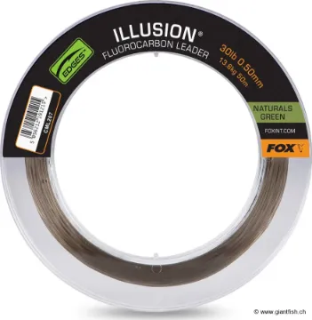 Fluorocarbone FOX Illusion Fluorocarbon Leaders