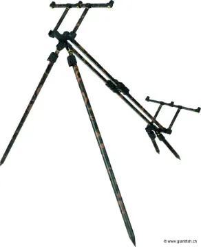 Rod Pod FOX Horizon Duo Camo - 3 cannes