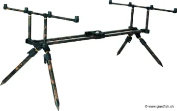 Rod Pod FOX Horizon Duo Camo 4 cannes