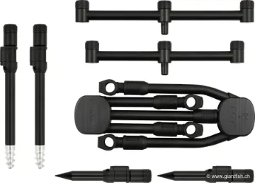 Rod Pod FOX Black Label QR 3 Rod Pod Complete