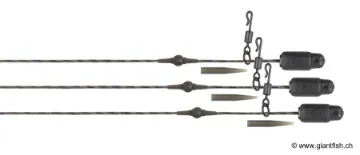 Montage FOX Edges Naturals Copper Core Heli-Clip Rigs