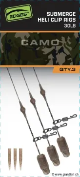 Montage FOX Edges Camo Submerge Heli-Clip Rigs
