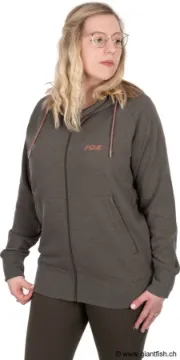 Sweat à Capuche Femme FOX WC Zipped Hoodie Olive