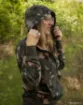 Immagine di Felpa Donna FOX Women's Zipped Camo Hoody