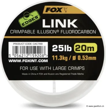 Fox Edges Link Illusion Fluorocarbon