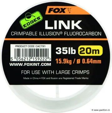 Fox Edges Link Illusion Fluorocarbon
