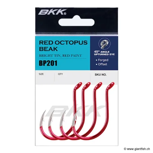 Hameçon BKK Red Octopus Beak