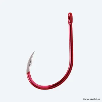 Hameçon BKK Red Octopus Beak Straight Eye
