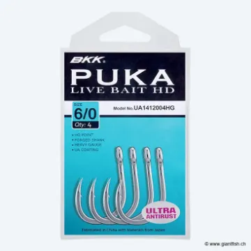 Hameçon BKK Puka Livebait HD