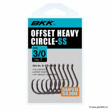 Hameçon BKK Offset Heavy Circle SS