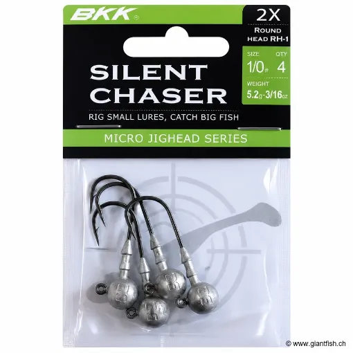 Tête Plombée BKK Silent Chaser Round Head RH-1
